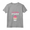 Donna - Critico Alimentare - It's Cupcake O'clock Maglietta con Collo a V - Ideale per Food Blogger e Amanti dei Dolci