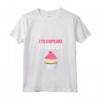 Donna - Critico Alimentare - It's Cupcake O'clock Maglietta con Collo a V - Ideale per Food Blogger e Amanti dei Dolci