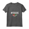 Hashtag Foodie | Critico Alimentare del Ristorante | Scrittore di Cibo Maglietta con Collo a V - Ideale per Regali Foodie e Amanti della Cucina