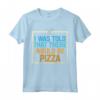 Mi è stato detto che ci sarebbero stati pizzaioli critici alimentari dicendo giochi di parole - Maglietta divertente per amanti del cibo e viaggi - Ideale per le vacanze