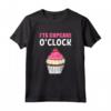 È il Critico Alimentare di Cupcake O'clock - Maglietta per Food Blogger - Design per Amanti dei Dolci