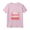 Donna Critico Alimentare - Divertente Maglietta con Collo a V per Amanti del Cibo e Vino - Ideale per Compleanno o Happy Hour