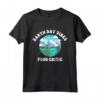 Earth Day Vibes Critico Alimentare Maglietta - Design Food Critic - Ideale per la Giornata della Terra