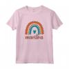 Maestra Cute Rainbow - Maglietta Autunnale Boho per Insegnanti - Ideale per Insegnanti di Spagnolo o Scuola Materna