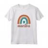 Maestra Cute Rainbow - Maglietta Autunnale Boho per Insegnanti - Ideale per Insegnanti di Spagnolo o Scuola Materna