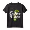Divertente Viva Libre Cuba Cocktail T-shirt - Maglietta per Feste e Amanti del Whisky e del Vino - Regalo Unico per Natale o Compleanno