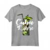 Divertente Viva Libre Cuba Cocktail T-shirt - Maglietta per Feste e Amanti del Whisky e del Vino - Regalo Unico per Natale o Compleanno