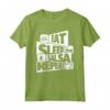 EAT SLEEP Salsa REPEAT - Divertente Maglietta per Ballerini di Salsa - Ideale come Regalo
