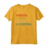 Gianluca L'uomo Il mito La leggenda Vintage - T-Shirt divertente per uomo - Regalo Compleanno Festa del Papà