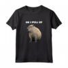 Ok io tirare su Capybara Maglietta - Regalo Versatile per Feste e Occasioni Speciali - Idea Regalo per Tutti!