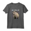 Ok io tirare su Capybara Maglietta - Regalo Versatile per Feste e Occasioni Speciali - Idea Regalo per Tutti!