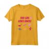 Cool Girls Dinosaur Shirt - Regalo Tshirt Bambini Love Dinos - Ideale per Festa di Compleanno - Maglietta Ragazza