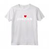 I Love Jordan - Cuore Maglietta Personalizzata per Uomo - Regalo Divertente per Natale o Compleanno