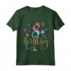 Bambino Maglietta Regalo per Ragazze di Compleanno 8 Anni della Sirena - Amore e Sirena Tee per Bambine - Ideale per Figlie, Nipoti, e Sorelle