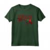 Redrum Horror Funny Graphic - Halloween Manica Corta Maglietta - Costume Unico per Halloween