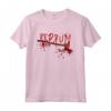 Redrum Horror Funny Graphic - Halloween Manica Corta Maglietta - Costume Unico per Halloween