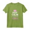 Donna Keep Calm - Annuncio Gravidanza - Futura Nonna - Divertente Maglietta per Genitori 2022 - Ideale per la Festa della Mamma