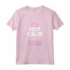 Donna Keep Calm - Annuncio Gravidanza - Futura Nonna - Divertente Maglietta per Genitori 2022 - Ideale per la Festa della Mamma