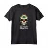 HapTiger - Maglietta El Dia De Los Muertos Messicana - Regalo Divertente per Compleanno, Natale o Halloween