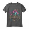Bambino Maglietta Regalo per Ragazze di 9 Anni della Sirena - Mermaid Lovers Tee per Feste di Compleanno - Ideale per Figlie, Nipoti, Sorelle - Acquista Online