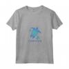 Donna Curacao T-Shirt Blu Marino Tribale Tartaruga - Ideale per Vacanze a Curaçao - Souvenir Spiaggia Tribale