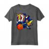 Dabbing Unicorn Curacao - Bandiera Curacao Maglietta da Basket - Ideale per Tifosi e Giocatori di Curacao
