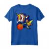 Dabbing Unicorn Curacao - Bandiera Curacao Maglietta da Basket - Ideale per Tifosi e Giocatori di Curacao