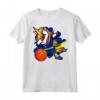 Dabbing Unicorn Curacao - Bandiera Curacao Maglietta da Basket - Ideale per Tifosi e Giocatori di Curacao