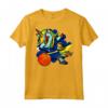 Dabbing Unicorn Curacao - Bandiera Curacao Maglietta per Tifosi di Basket - Design Unicorno Basket Curacao