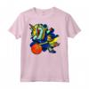 Dabbing Unicorn Curacao - Bandiera Curacao Maglietta per Tifosi di Basket - Design Unicorno Basket Curacao