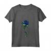 Donna Curacao Rose Skeleton Pride Bandiera Curacaoan Roots Souvenir Maglietta con Collo a V - Ideale per mostrare il tuo orgoglio e le tue radici Curacao