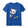 Curacao Cuore con Panda Pride Bandiera - Souvenir Maglietta per Radici Curacaoan - Mostra il tuo Amore per Curacao