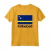 Curaçao Flag Maglietta - Design della Bandiera Curaçao - Ideale per Feste ed Eventi Sportivi