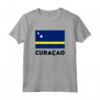 Curaçao Flag Maglietta - Design della Bandiera Curaçao - Ideale per Feste ed Eventi Sportivi