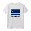 Curaçao Flag Maglietta - Design della Bandiera Curaçao - Ideale per Feste ed Eventi Sportivi
