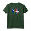 Curaçao and Dominican Republic United Friendship Pride Maglietta - Symbolic Design for National Pride - Buy Online!