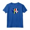 Curaçao and Dominican Republic United Friendship Pride Maglietta - Symbolic Design for National Pride - Buy Online!