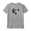 Curaçao and Dominican Republic United Friendship Pride Maglietta - Symbolic Design for National Pride - Buy Online!
