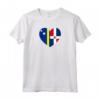 Curaçao and Dominican Republic United Friendship Pride Maglietta - Symbolic Design for National Pride - Buy Online!