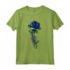 Curacao Rose Skeleton Pride Bandiera - Maglietta Souvenir Radici Curaçao - Ideale per Mostrare il Tuo Orgoglio