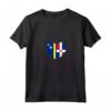 Donna Curaçao and Dominican Republic: United Friendship Pride Maglietta con Collo a V - Proud of the Dominican Republic and Curaçao - Designs of Both Flags