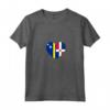 Donna Curaçao and Dominican Republic: United Friendship Pride Maglietta con Collo a V - Proud of the Dominican Republic and Curaçao - Designs of Both Flags