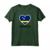 Curaçao Flag Cuore Maglietta - Design Bandiera Curaçao - Ideale per Colleghi di Lavoro e Eventi Sportivi