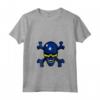 Donna Curacao Skull Pride Curacao Flag Roots - Maglietta Souvenir con Collo a V - Ideale per Mostrare il Tuo Orgoglio Curaçao