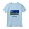 Bandiera Vintage Curacao Maglietta - Stile Retro Leggero per Viaggiatori - Acquista Online