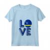 Donna AMORE - Curaçao Maglietta con Collo a V - Souvenir delle Piccole Antille nel Mar dei Caraibi - Ideale per Amanti del Viaggio