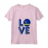 Donna AMORE - Curaçao Maglietta con Collo a V - Souvenir delle Piccole Antille nel Mar dei Caraibi - Ideale per Amanti del Viaggio