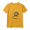 Donna Curacao - Souvenir tribale a forma di razza Maglietta con Collo a V - Ideale per gli Amanti del Mare e del Surf a Curacao