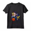 Donna Dabbing Unicorn Curacao - Maglietta Basket con Bandiera Curacao - Ideale per Sostenitori della Squadra Nazionale