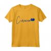 Cuore e Orgoglio per Curacao - Maglietta Bandiera Curacao Vintage - Ideale per Uomini e Donne